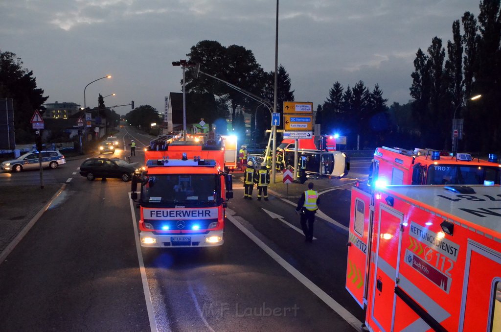 Schwerer VU Koeln Porz Gremberghoven Steinstr Frankfurterstr P031.JPG - Miklos Laubert